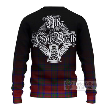 MacGillivray (McGillivray) Tartan Ugly Sweater Featuring Alba Gu Brath Family Crest Celtic Inspired