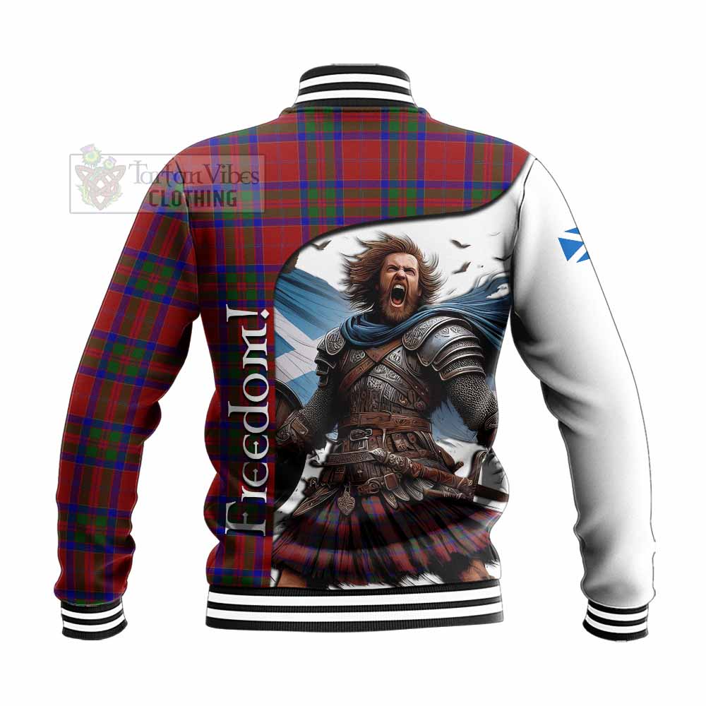 Tartan Vibes Clothing MacGillivray (McGillivray) Crest Tartan Baseball Jacket Inspired by the Freedom of Scottish Warrior