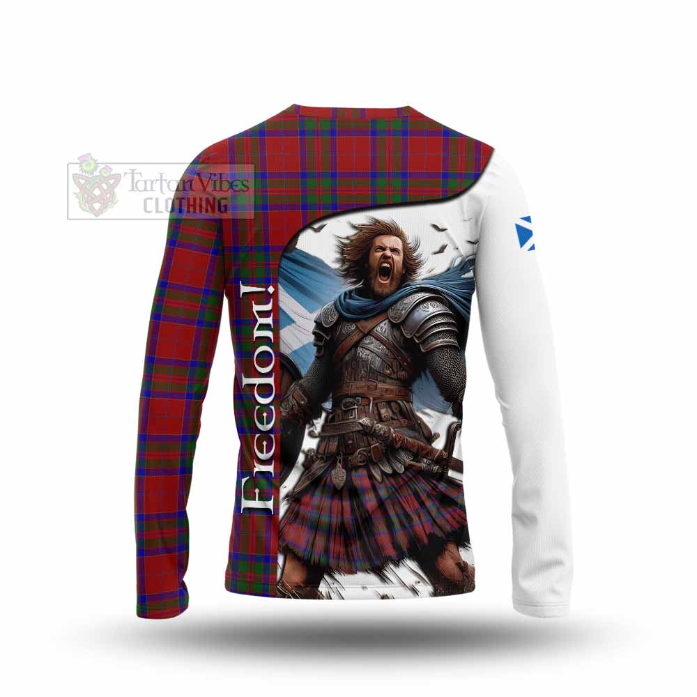 Tartan Vibes Clothing MacGillivray (McGillivray) Crest Tartan Long Sleeve T-Shirt Inspired by the Freedom of Scottish Warrior