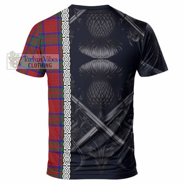 MacGillivray (McGillivray) Tartan T-Shirt with Family Crest Cross Sword Thistle Celtic Vibes