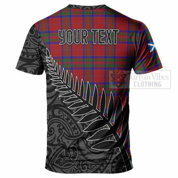 MacGillivray (McGillivray) Crest Tartan T-Shirt with New Zealand Silver Fern Half Style