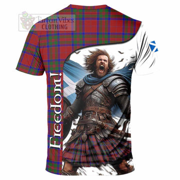 MacGillivray (McGillivray) Crest Tartan T-Shirt Inspired by the Freedom of Scottish Warrior