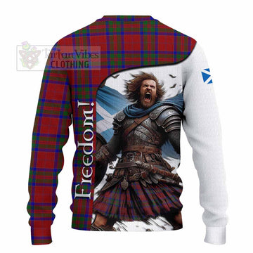 MacGillivray (McGillivray) Crest Tartan Knitted Sweater Inspired by the Freedom of Scottish Warrior