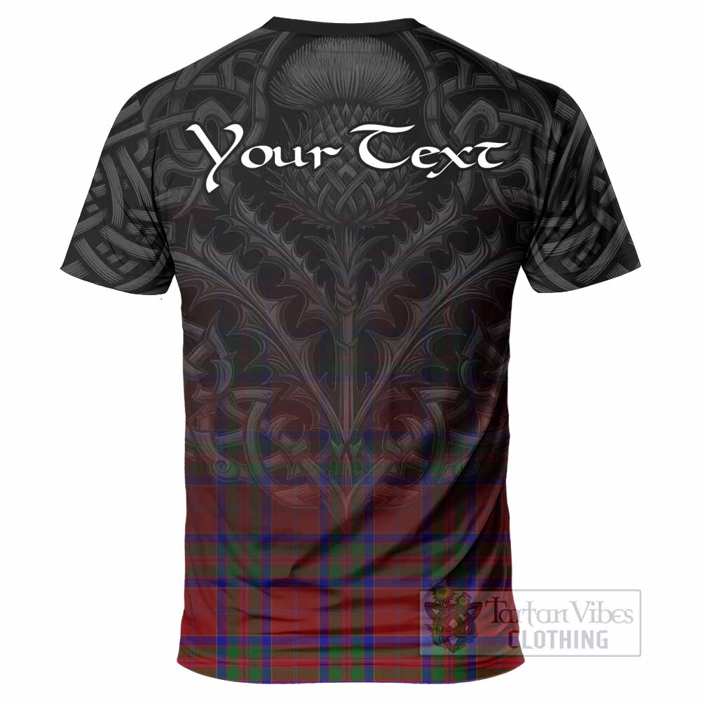 Tartan Vibes Clothing MacGillivray (McGillivray) Tartan T-Shirt with Family Crest Celtic Thistle Vibes