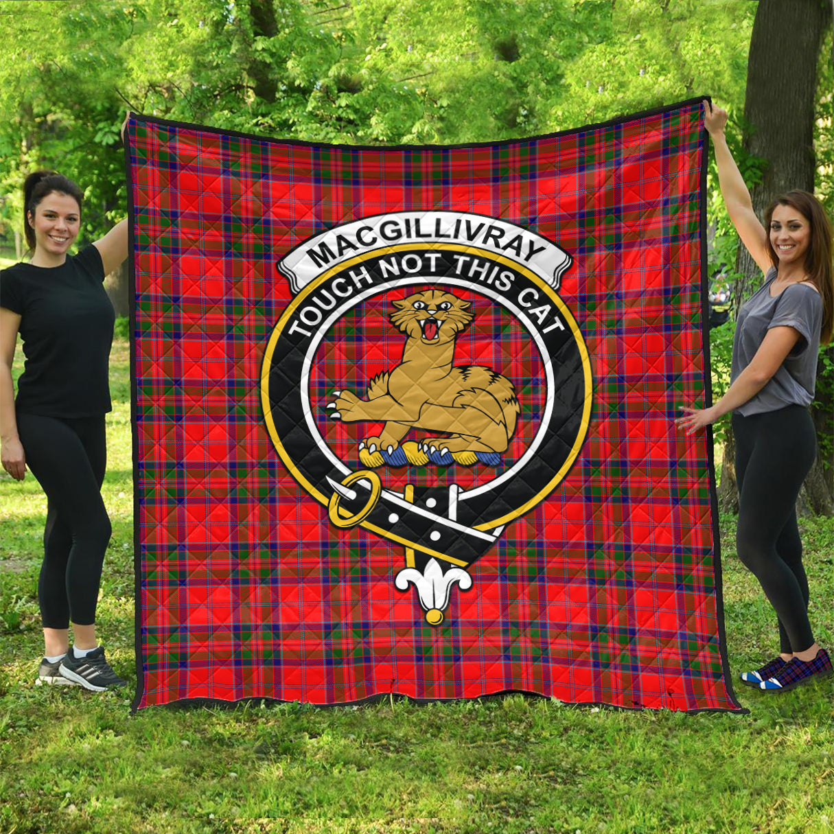 macgillivray-modern-tartan-quilt-with-family-crest