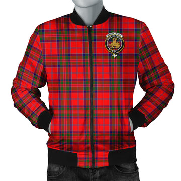 MacGillivray Modern Tartan Bomber Jacket with Family Crest