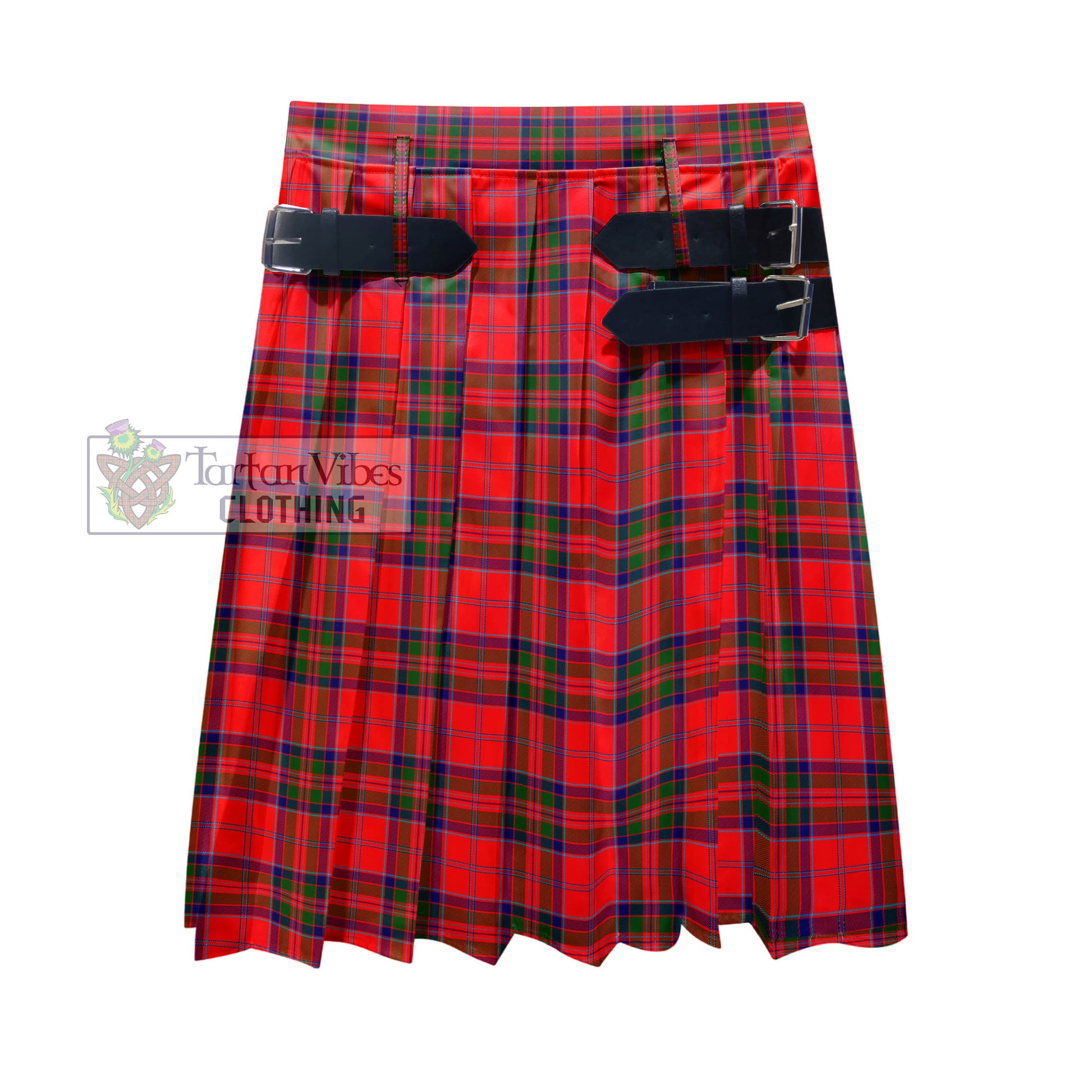 Tartan Vibes Clothing MacGillivray Modern Tartan Men's Pleated Skirt - Fashion Casual Retro Scottish Style