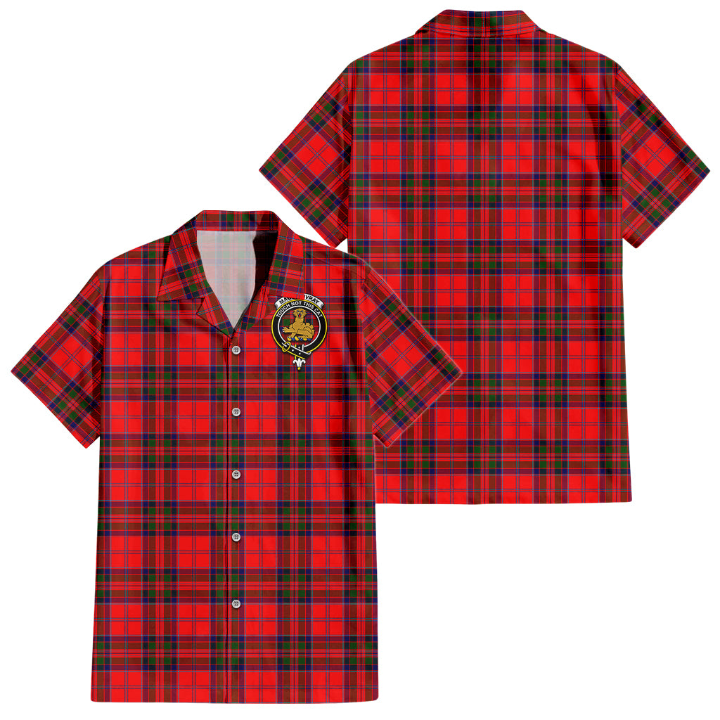 macgillivray-modern-tartan-short-sleeve-button-down-shirt-with-family-crest