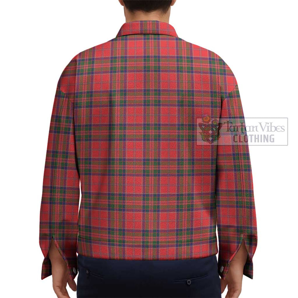 MacGillivray Modern Tartan Unisex Lapel Cotton Jacket - Tartan Vibes Clothing