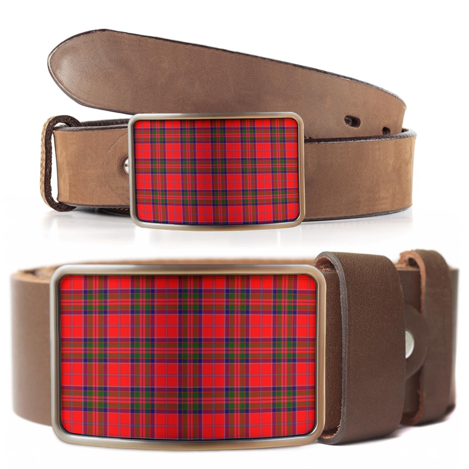 MacGillivray Modern Tartan Belt Buckles - Tartanvibesclothing