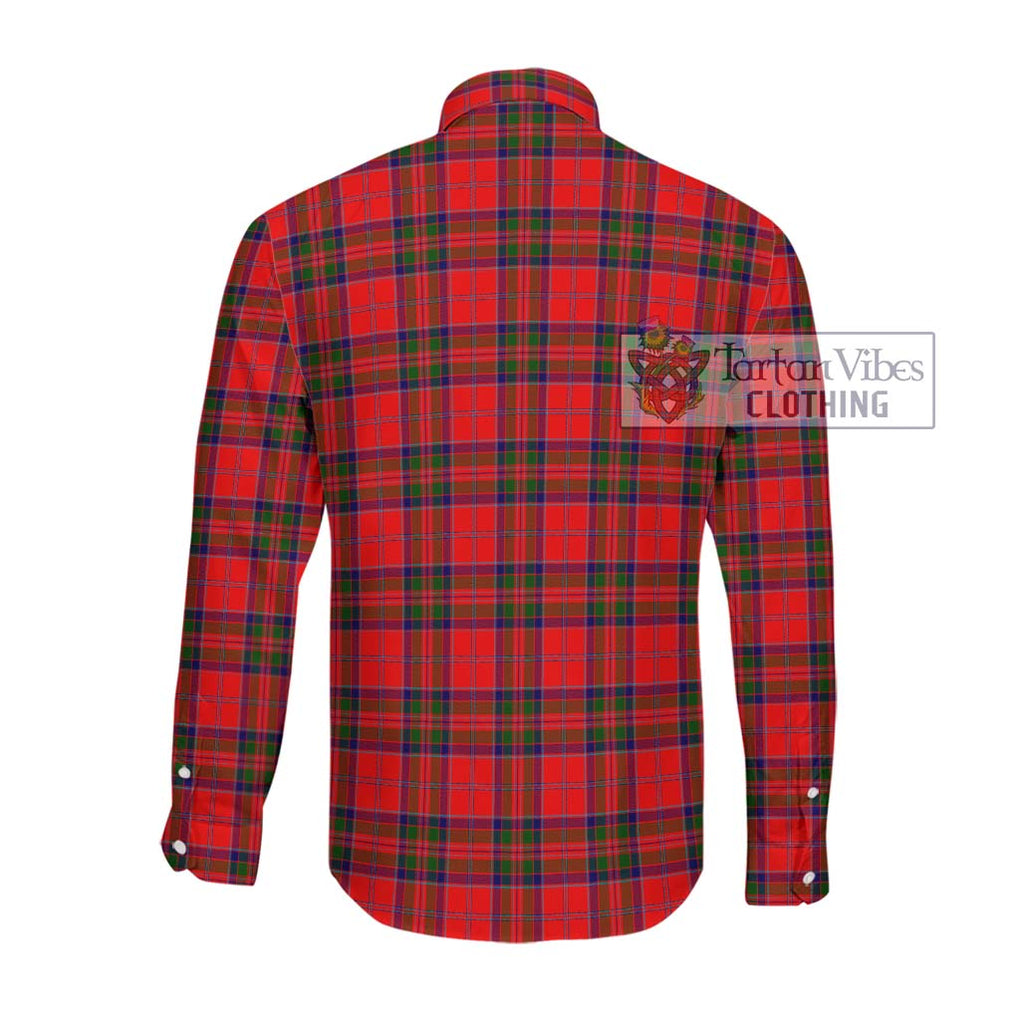 MacGillivray Modern Tartan Long Sleeve Button Shirt with Family Crest DNA In Me Style - Tartanvibesclothing Shop