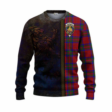MacGilvery (McGilvery) Tartan Family Crest Knitted Sweater Alba Gu Brath Be Brave Lion Ancient Style Unisex - Tartan Vibes Clothing