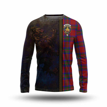 MacGilvery (McGilvery) Tartan Family Crest Long Sleeve T-Shirt Alba Gu Brath Be Brave Lion Ancient Style Unisex - Tartan Vibes Clothing