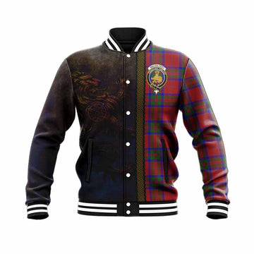 MacGilvery (McGilvery) Tartan Family Crest Baseball Jacket Alba Gu Brath Be Brave Lion Ancient Style Unisex - Tartan Vibes Clothing