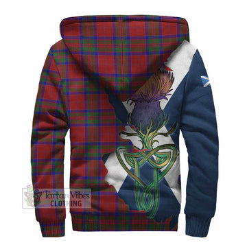 MacGilvery (McGilvery) Tartan Family Crest Sherpa Hoodie Scottish Thistle Celtic Inspired - Tartan Vibes Clothing