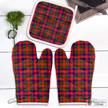MacGowan (McGowan) Tartan Combo Oven Mitt & Pot-Holder White - Tartan Vibes Clothing