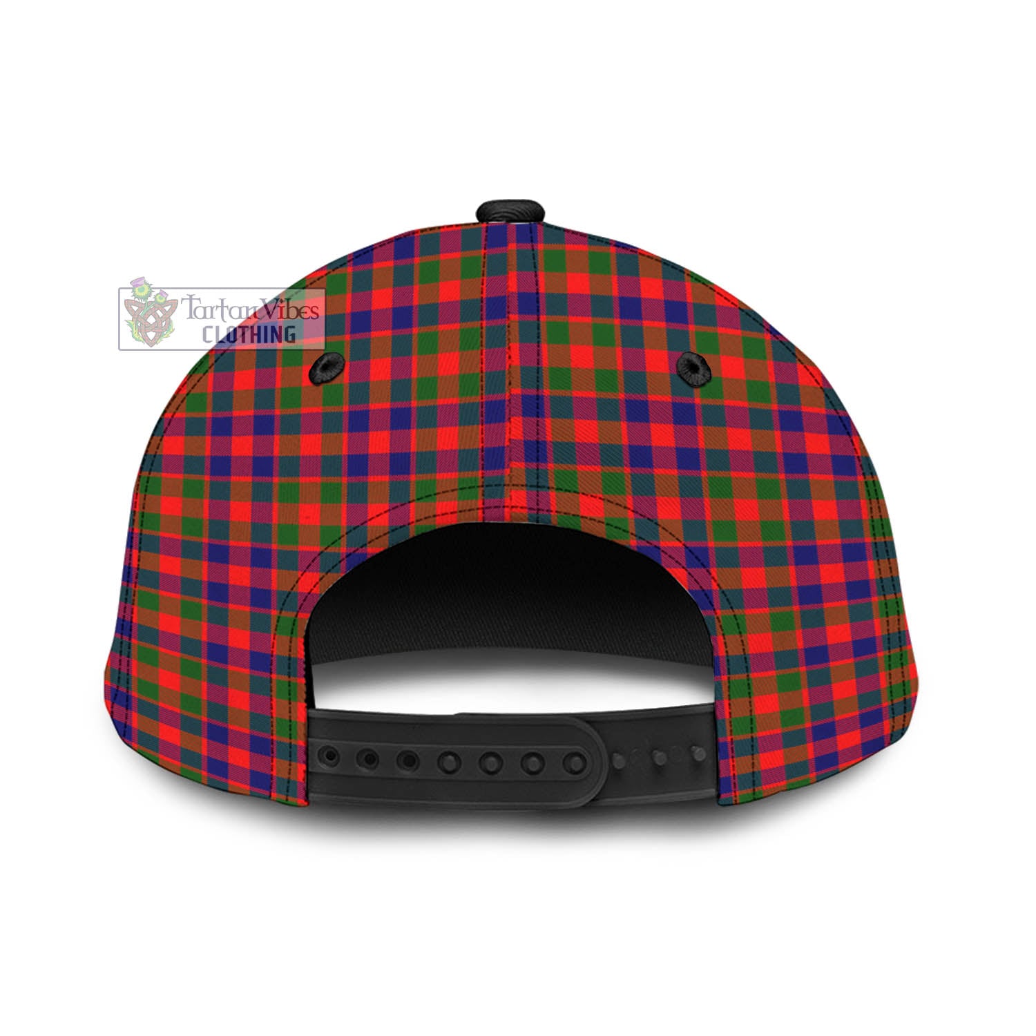 Tartan Vibes Clothing MacGowan Tartan Classic Cap with Family Crest In Me Style