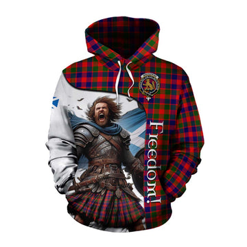 MacGowan (McGowan) Crest Tartan Cotton Hoodie Inspired by the Freedom of Scottish Warrior Pullover Hoodie XS - Tartan Vibes Clothing