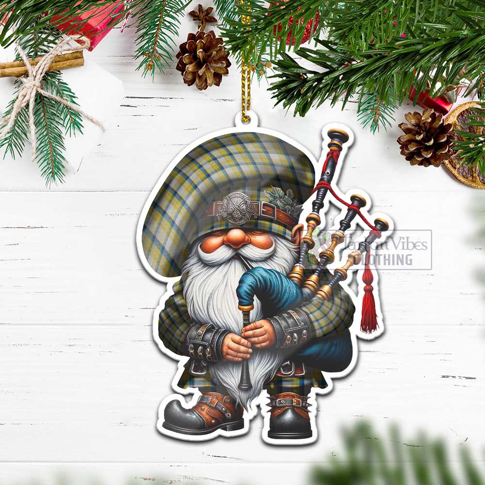 MacGrath (McGrath) Tartan Bagpiper Gnome Christmas Ornament - Tartan Vibes Clothing