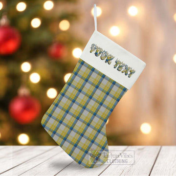 MacGrath (McGrath) Tartan Christmas Stocking with Personalized Text - Tartan Vibes Clothing