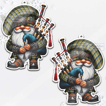 MacGrath (McGrath) Tartan Bagpiper Gnome Christmas Ornament - Tartan Vibes Clothing