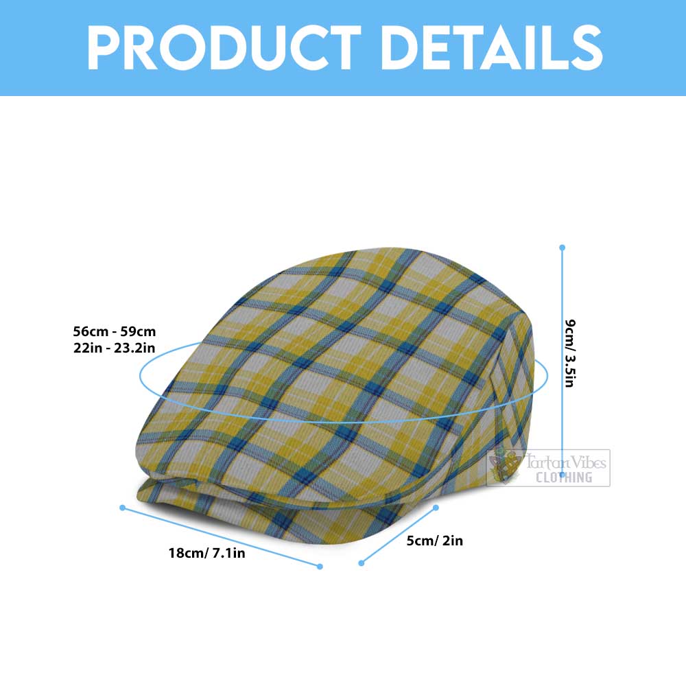 MacGrath (McGrath) Tartan Jeff Cap, Tartan Flat Cap - Tartan Vibes Clothing