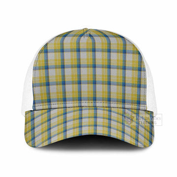 MacGrath (McGrath) Tartan Mesh Trucker Cap One Size (Adjustable) White - Tartan Vibes Clothing