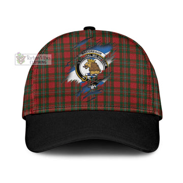 MacGregor (McGregor) Tartan Classic Cap with Family Crest In Me Style