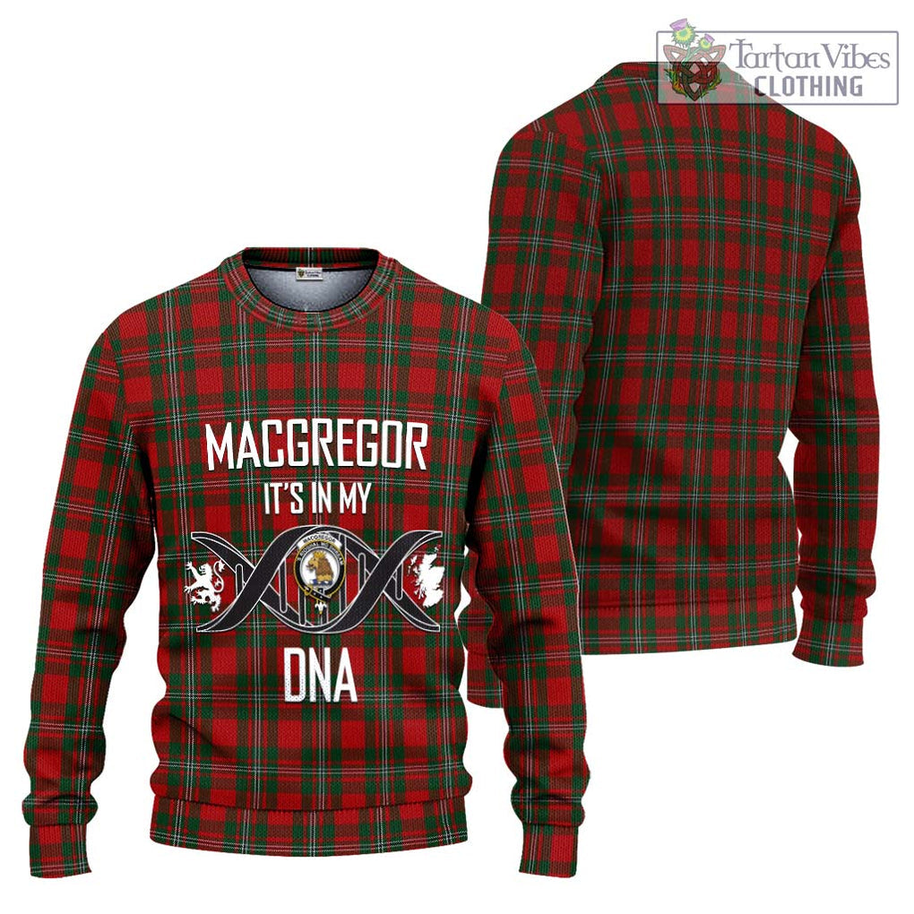MacGregor (McGregor) Tartan Ugly Sweater with Family Crest DNA In Me Style Unisex - Tartan Vibes Clothing