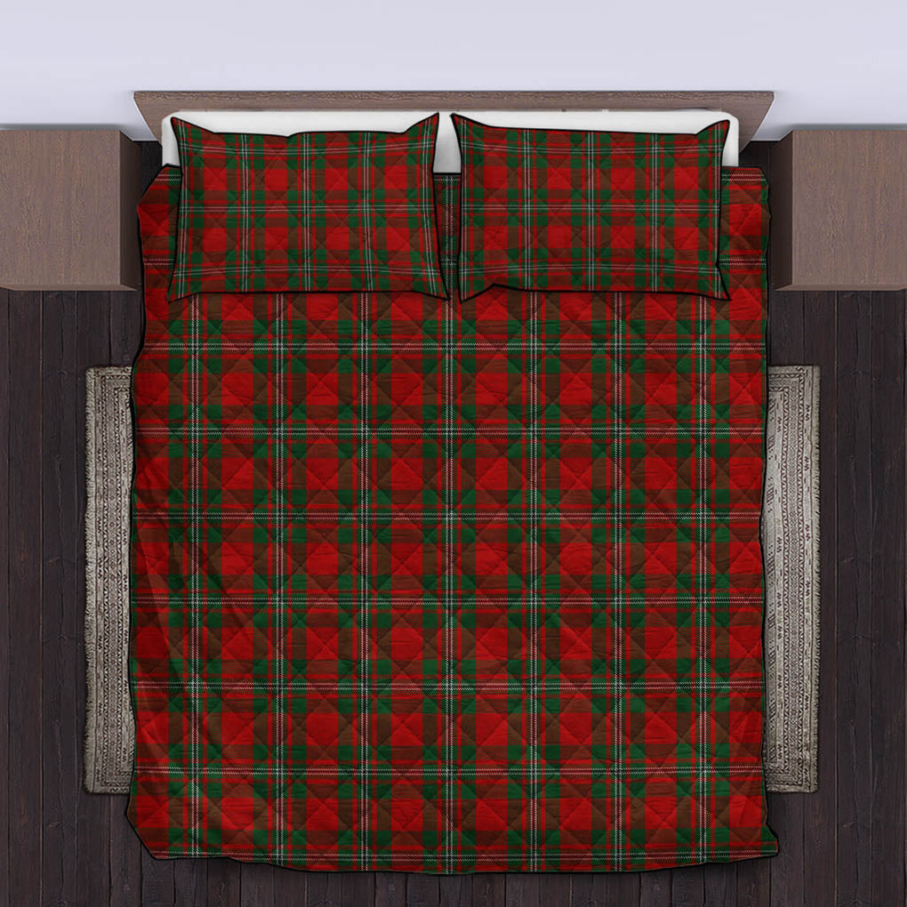 MacGregor (McGregor) Tartan Quilt Bed Set King - Tartan Vibes Clothing