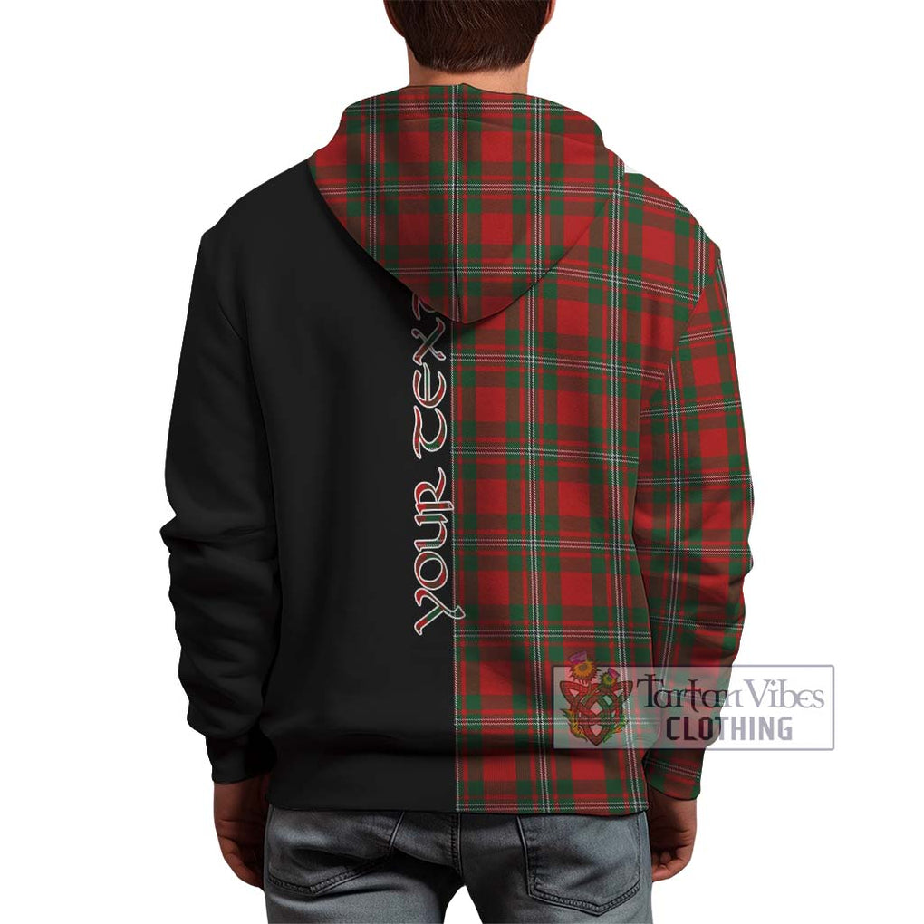 MacGregor (McGregor) Tartan Hoodie with Family Crest and Half Of Me Style - Tartanvibesclothing Shop