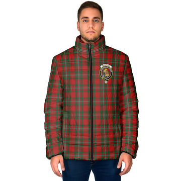 MacGregor (McGregor) Tartan Padded Jacket with Family Crest