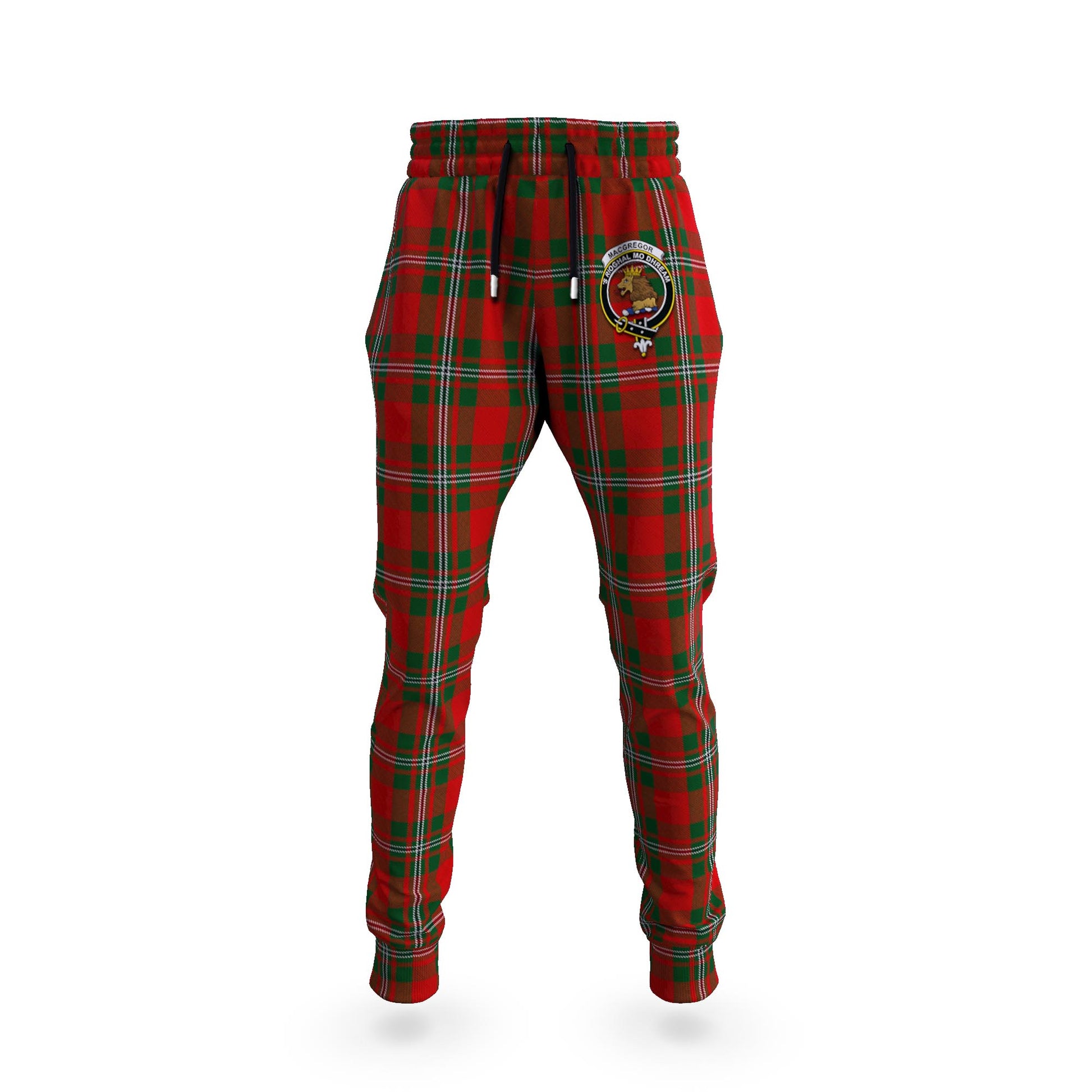 MacGregor (McGregor) Tartan Joggers Pants with Family Crest 5XL - Tartan Vibes Clothing