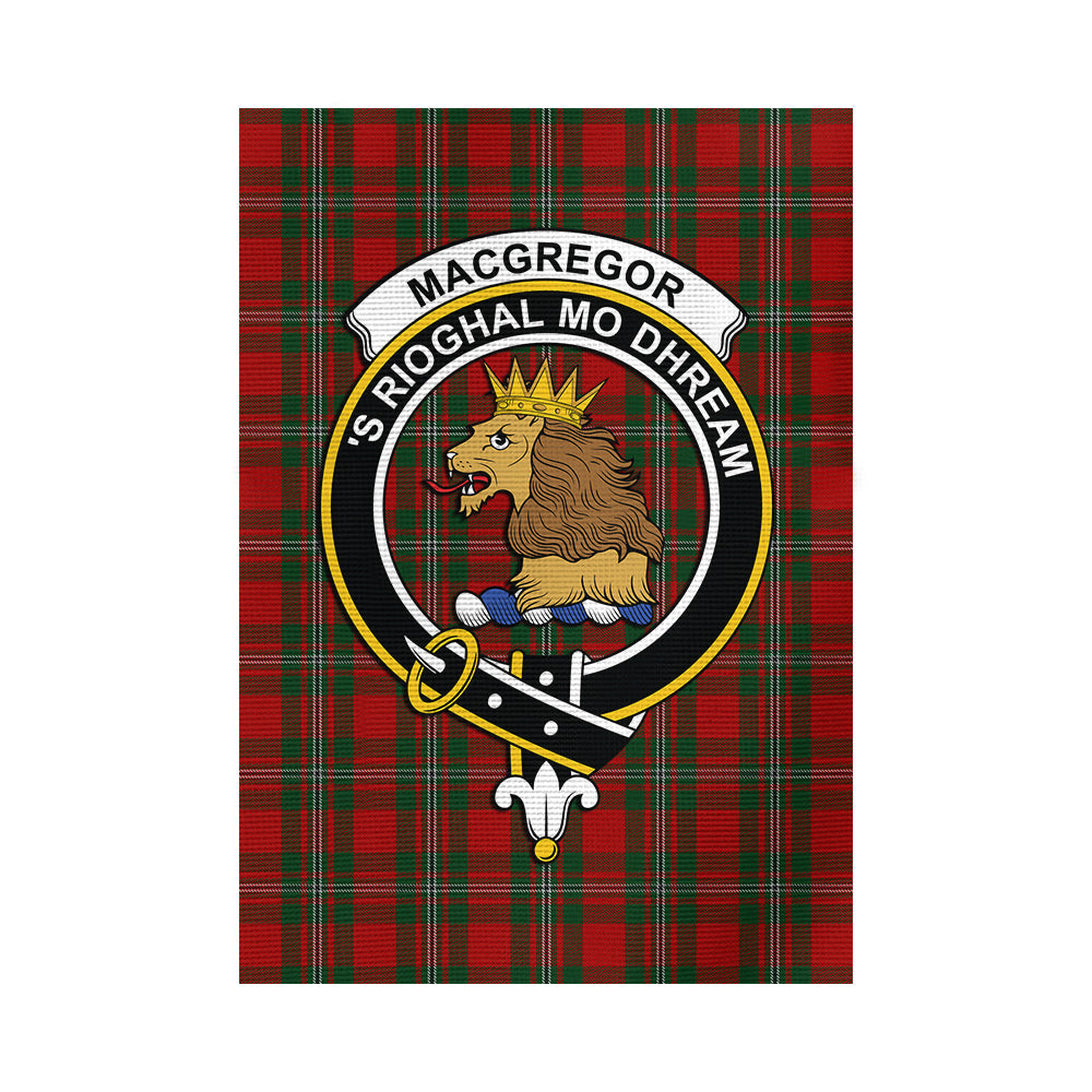 MacGregor (McGregor) Tartan Flag with Family Crest - Tartan Vibes Clothing