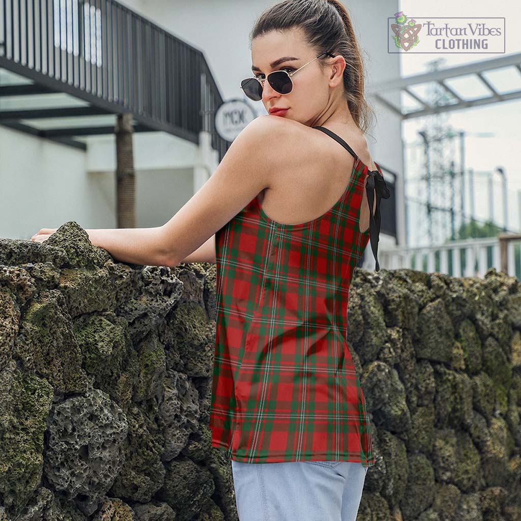 Tartan Vibes Clothing MacGregor Tartan Loose Halter Neck Camisole