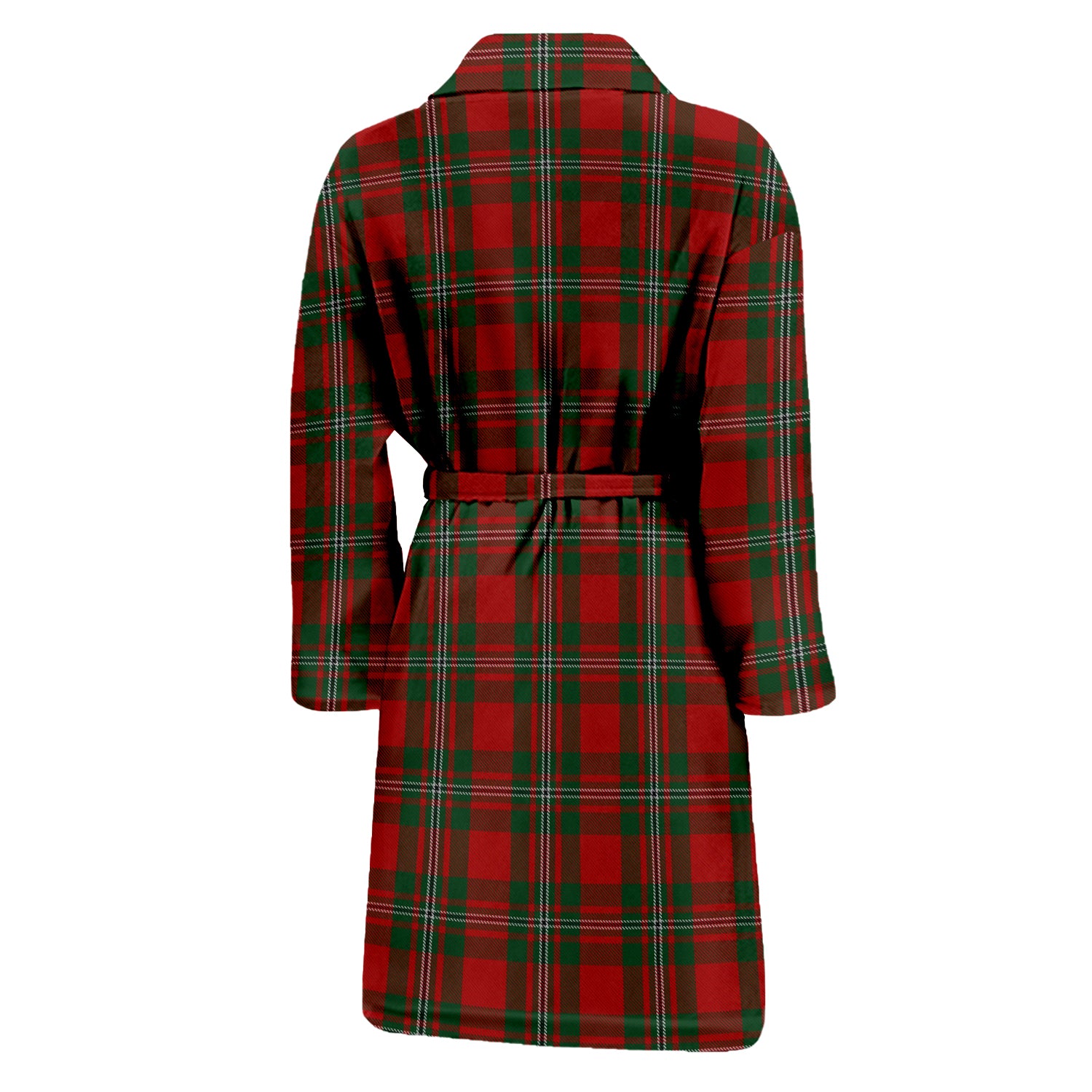 MacGregor (McGregor) Tartan Bathrobe with Family Crest - Tartan Vibes Clothing