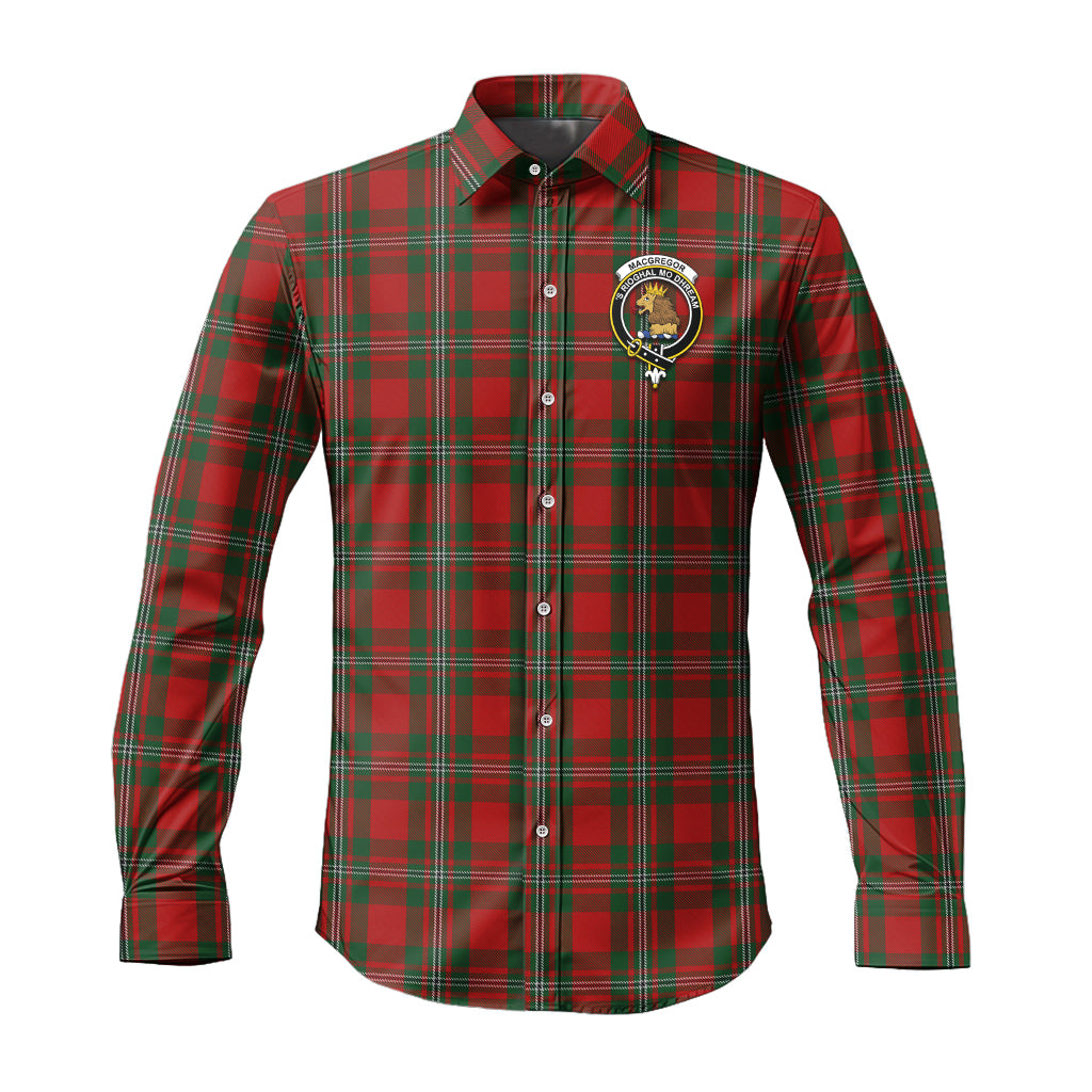 macgregor-tartan-long-sleeve-button-up-shirt-with-family-crest