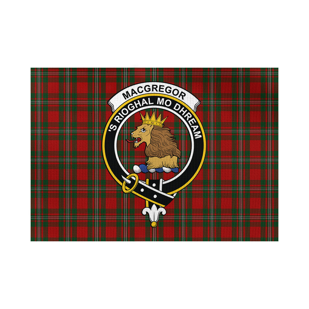 MacGregor (McGregor) Tartan Flag with Family Crest - Tartan Vibes Clothing