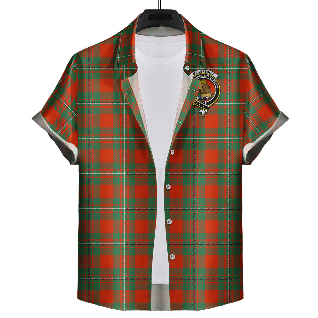 macgregor-ancient-tartan-short-sleeve-button-down-shirt-with-family-crest