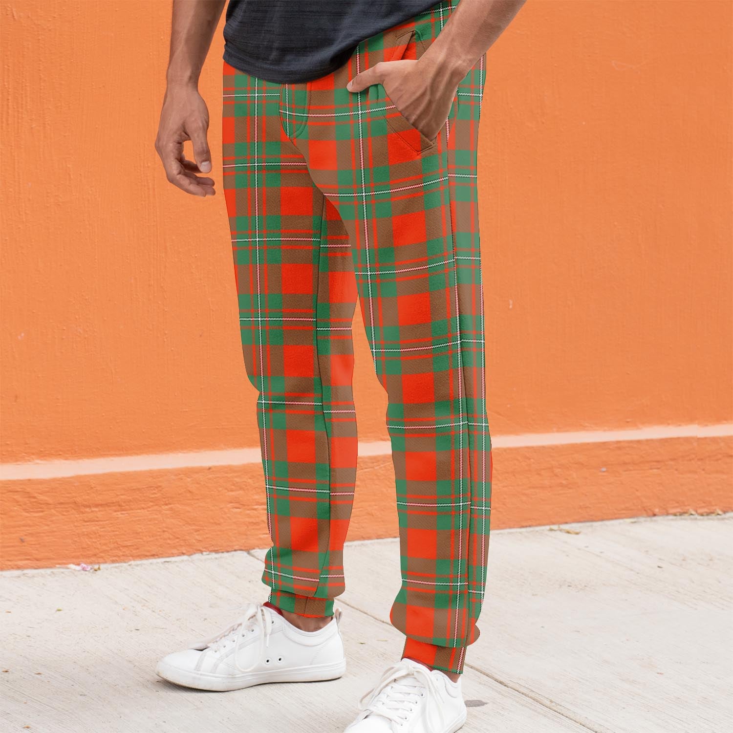 MacGregor Ancient Tartan Joggers Pants S - Tartan Vibes Clothing