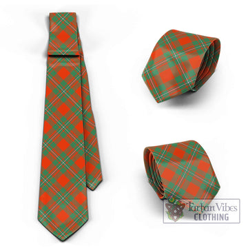 MacGregor Ancient Tartan Classic Necktie Cross Style