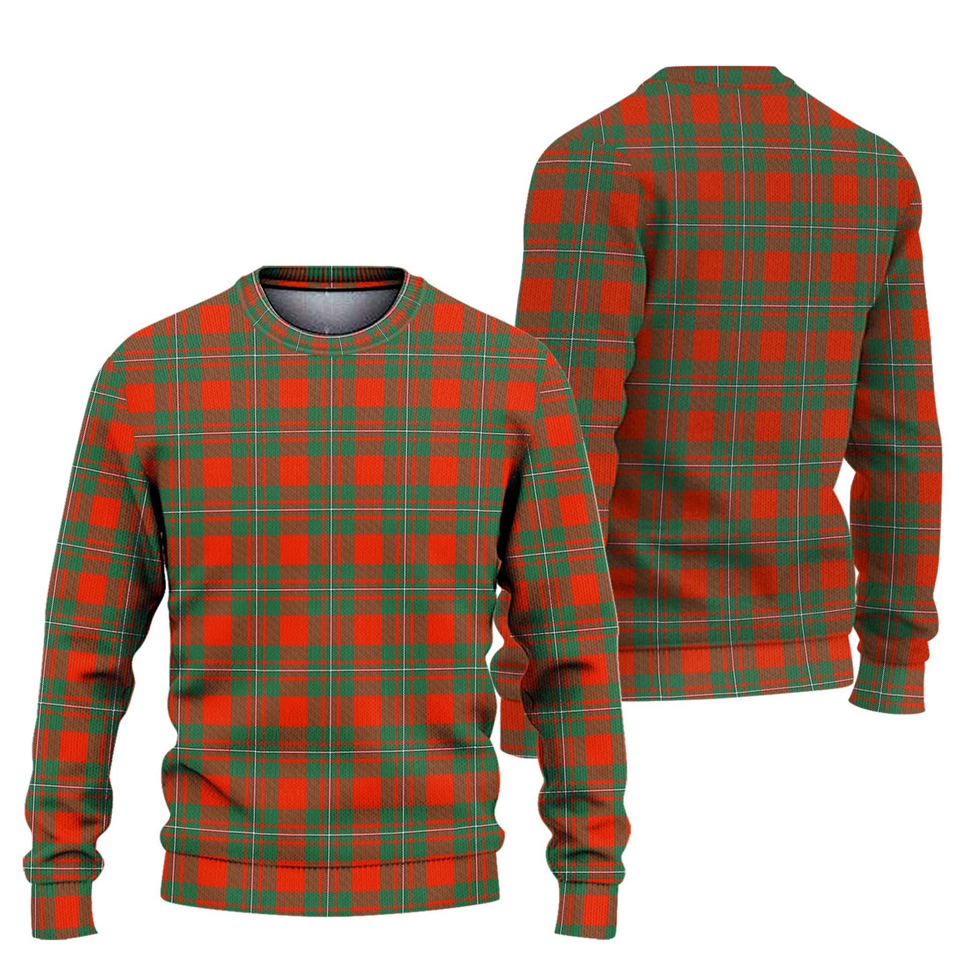 MacGregor Ancient Tartan Knitted Sweater Unisex - Tartanvibesclothing