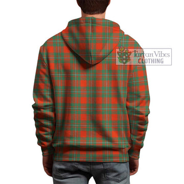 MacGregor Ancient Tartan Hoodie with Family Crest DNA In Me Style