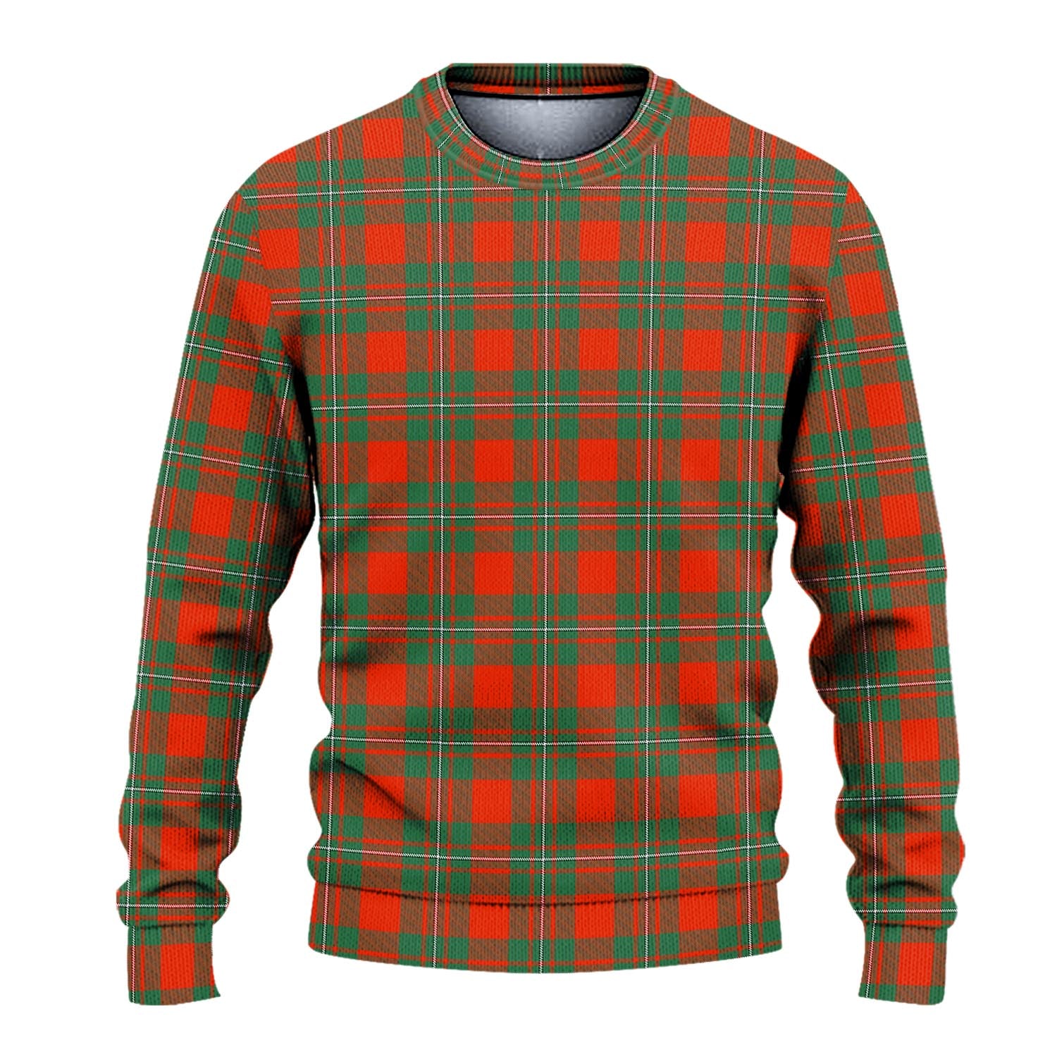 MacGregor Ancient Tartan Knitted Sweater - Tartanvibesclothing