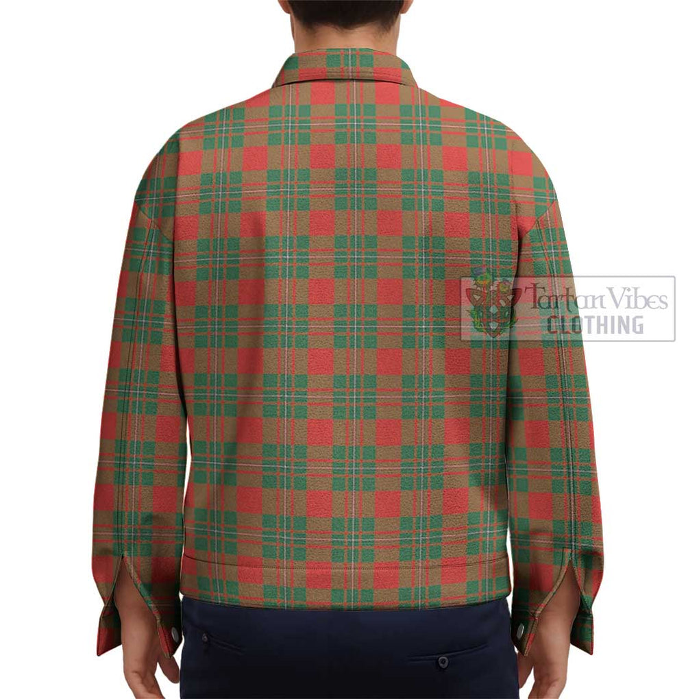 MacGregor Ancient Tartan Unisex Lapel Cotton Jacket - Tartan Vibes Clothing