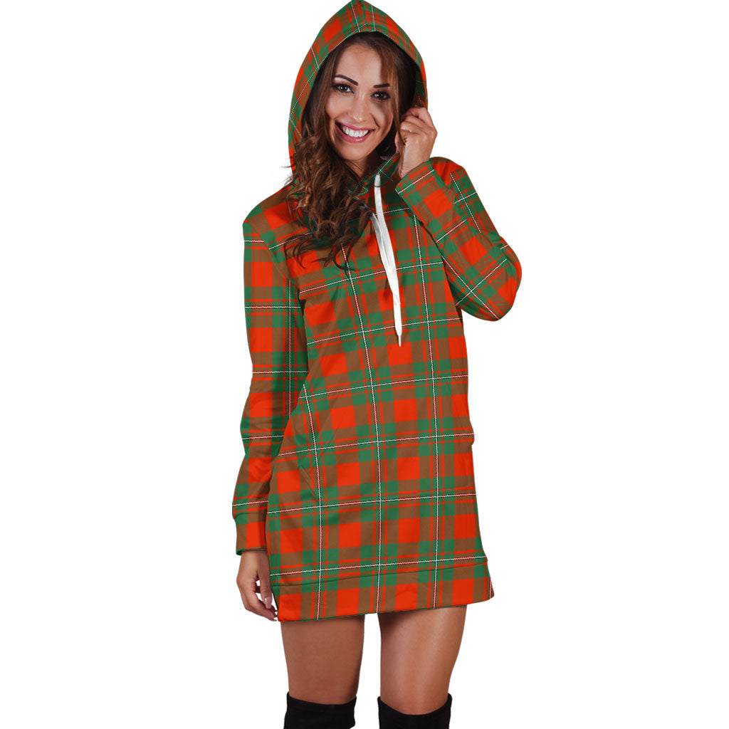 MacGregor Ancient Tartan Hoodie Dress - Tartan Vibes Clothing