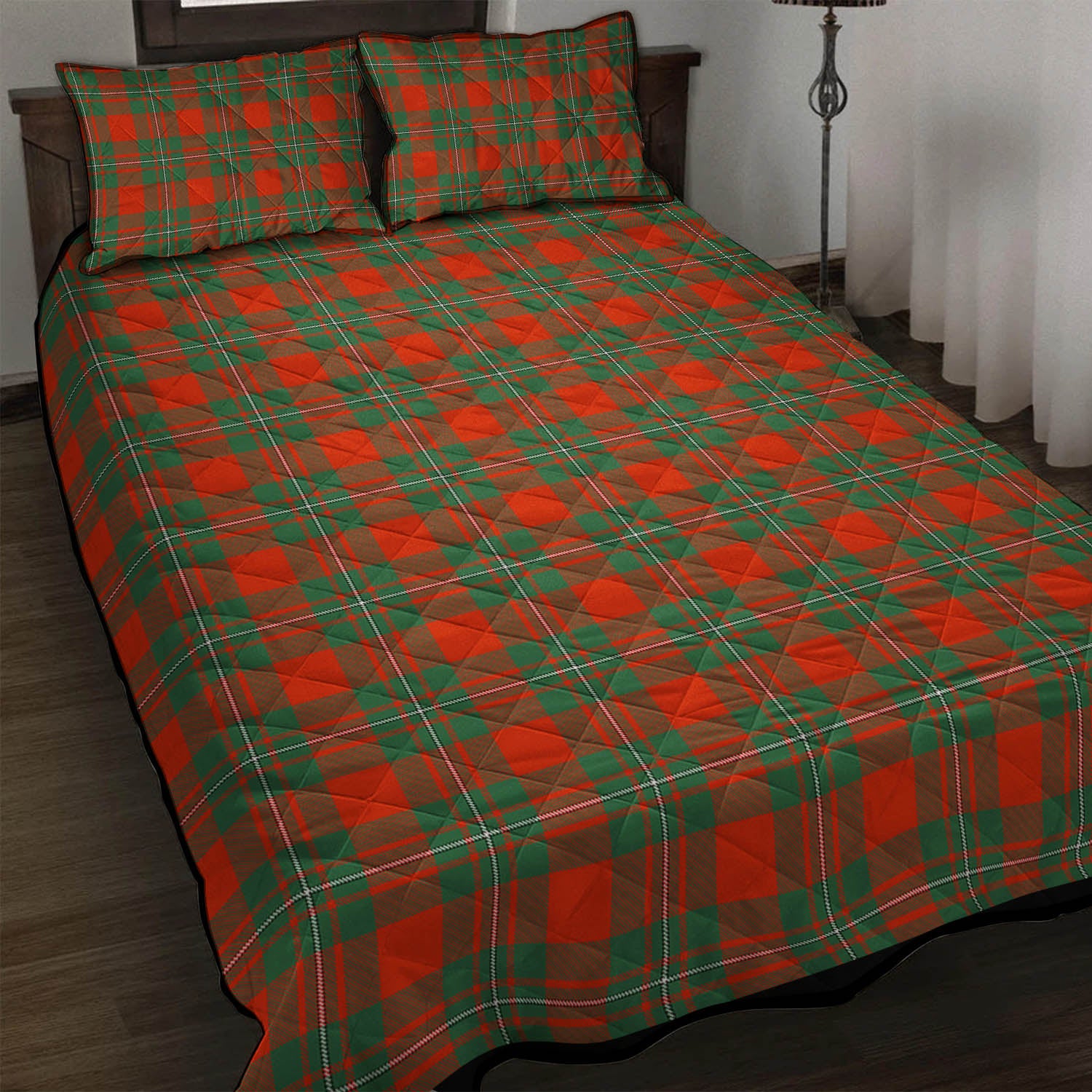 MacGregor Ancient Tartan Quilt Bed Set - Tartan Vibes Clothing