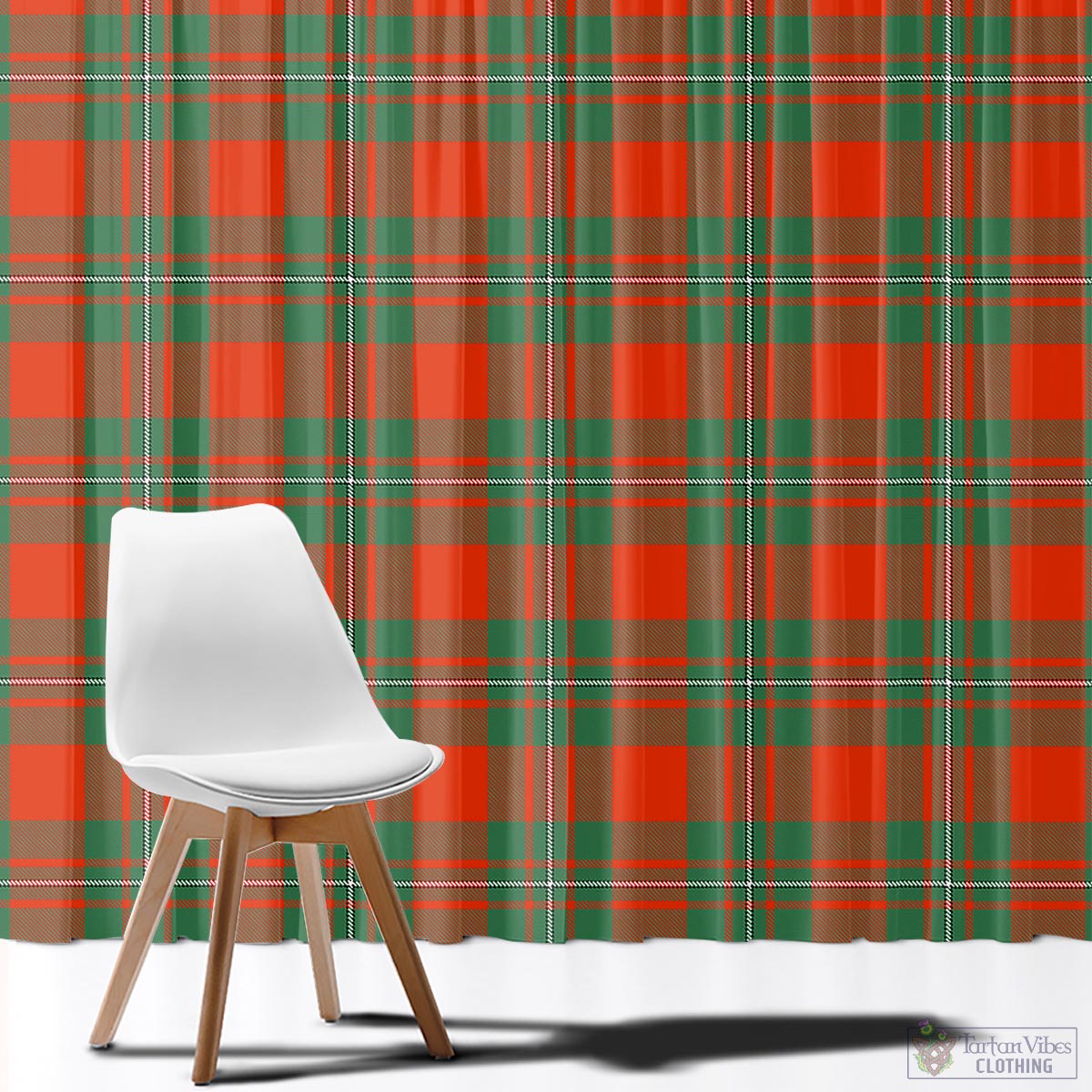 MacGregor Ancient Tartan Window Curtain