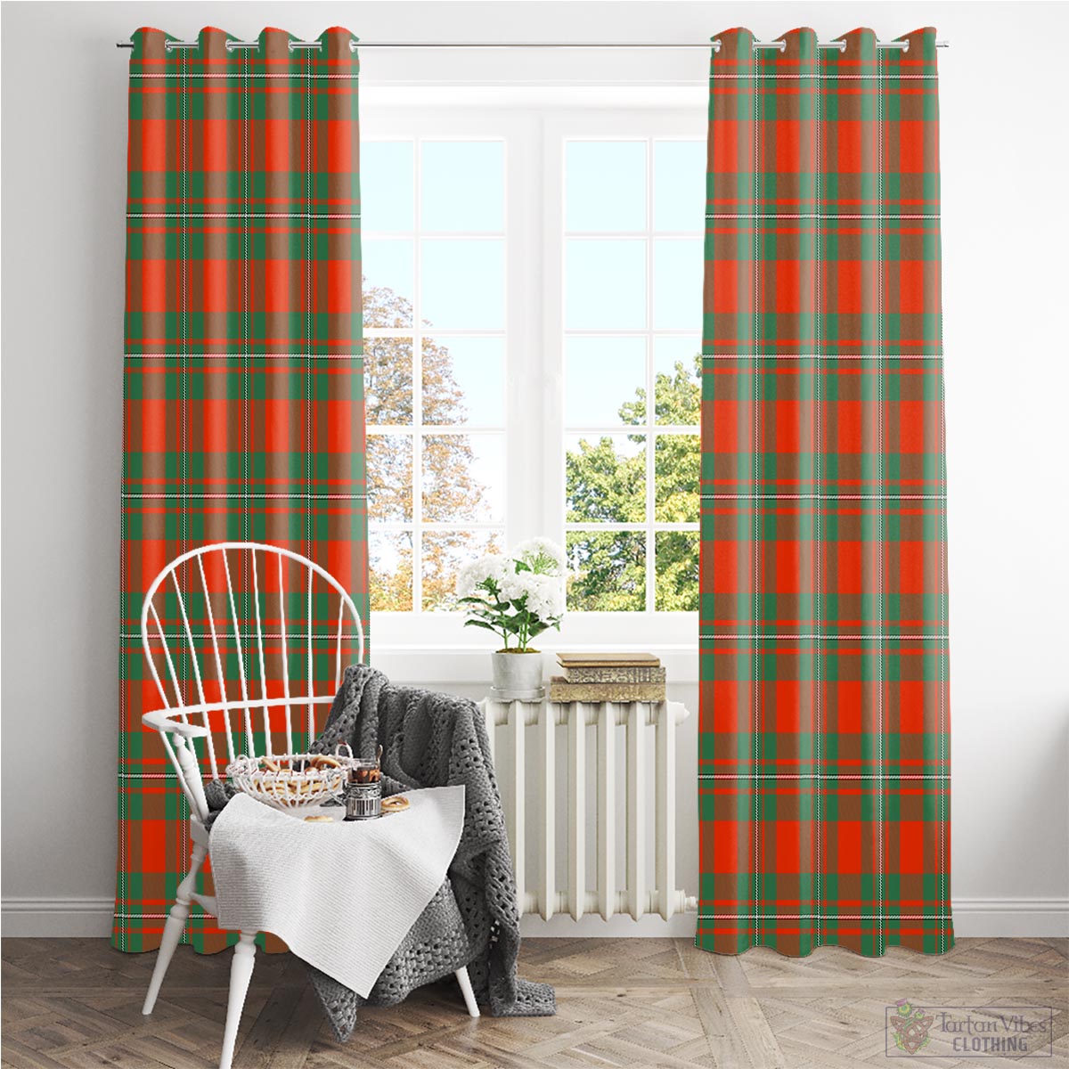 MacGregor Ancient Tartan Window Curtain