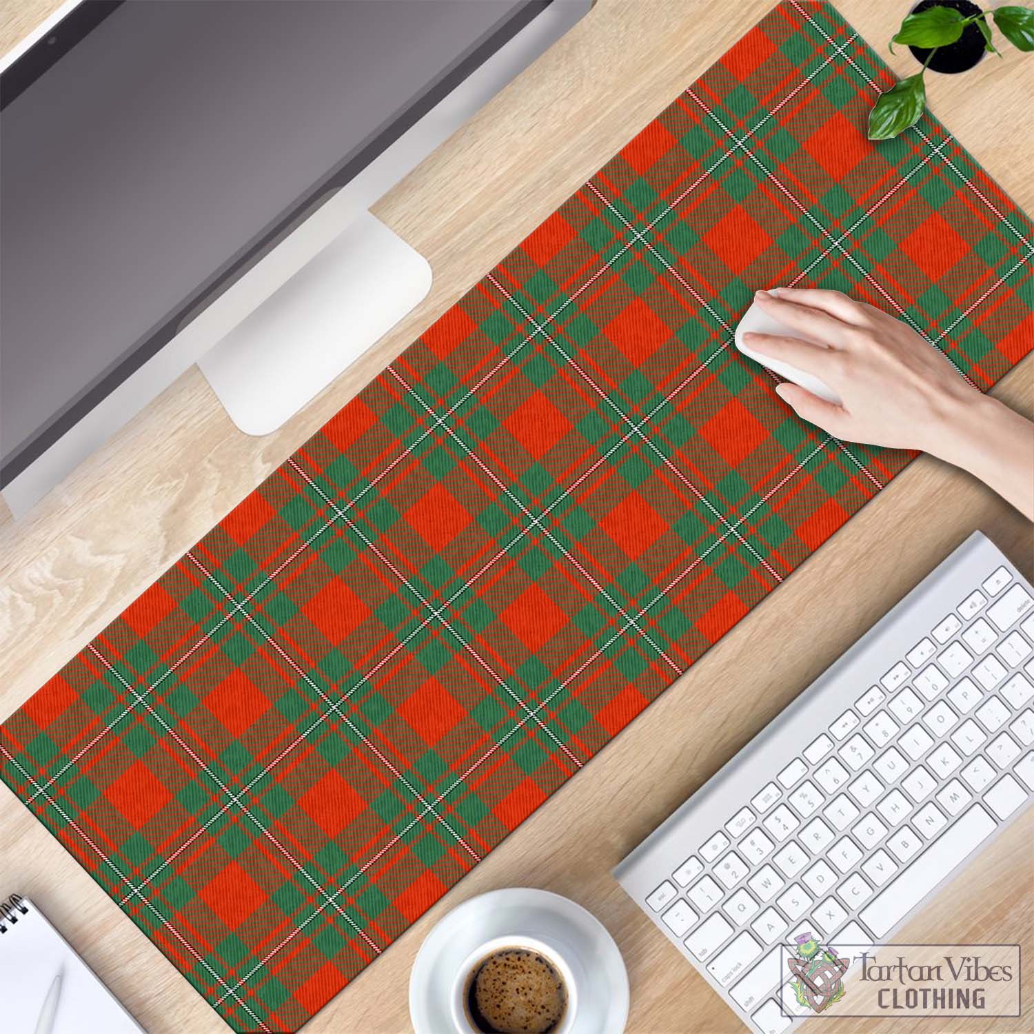 Tartan Vibes Clothing MacGregor Ancient Tartan Mouse Pad